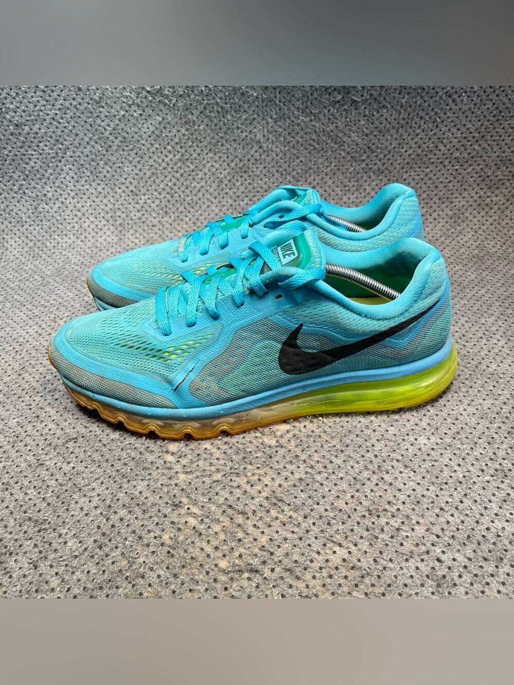 Nike Air Max 2014 Blue Running Shoes Size 12.5 Men’s